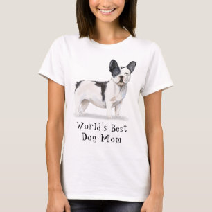 T-shirt Bouledogue français de la meilleure du chien du