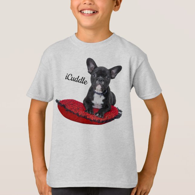 T-shirt Bouledogue français d'iCuddle adorable (Devant)
