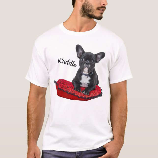 T-shirt Bouledogue français d'iCuddle adorable (Devant)