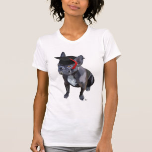 T-shirt Bouledogue français d'obtention du diplôme