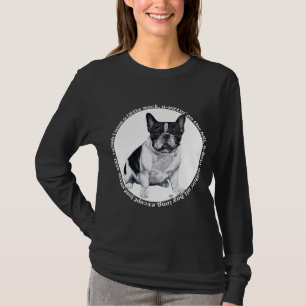 T-shirt Bouledogue Français Faisant un Vœu