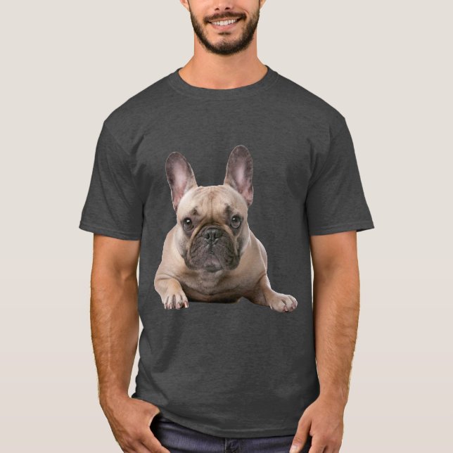 T-shirt Bouledogue français mignon (Devant)