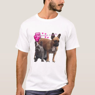 T-shirt Bouledogue français mignon French Bulldog
