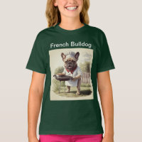 Bouledogue français Pizza Fête des Pères
