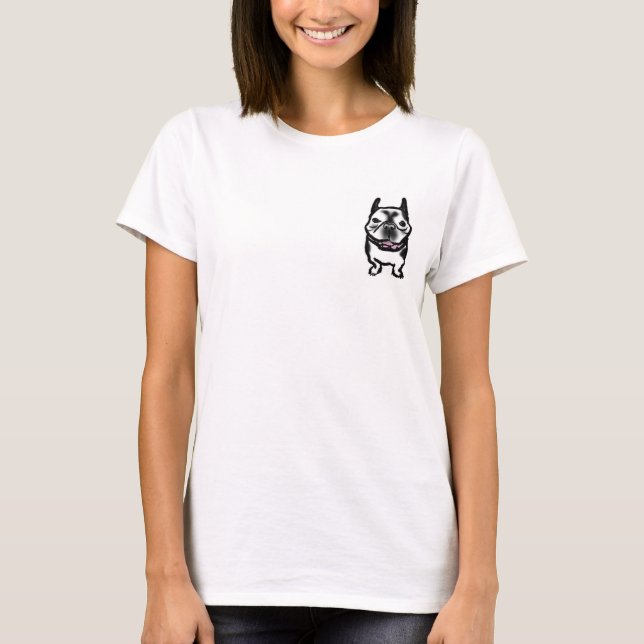 T-shirt Bouledogue français T'shirts (Devant)