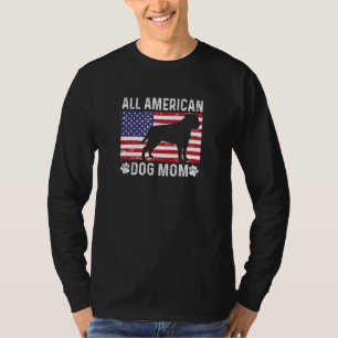 T-shirt Bouledogue Mastiff Patriotique Américain en détres