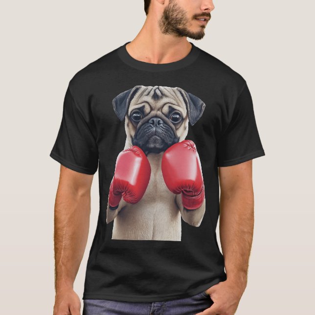 T-shirt Bouledogue nain    (Devant)