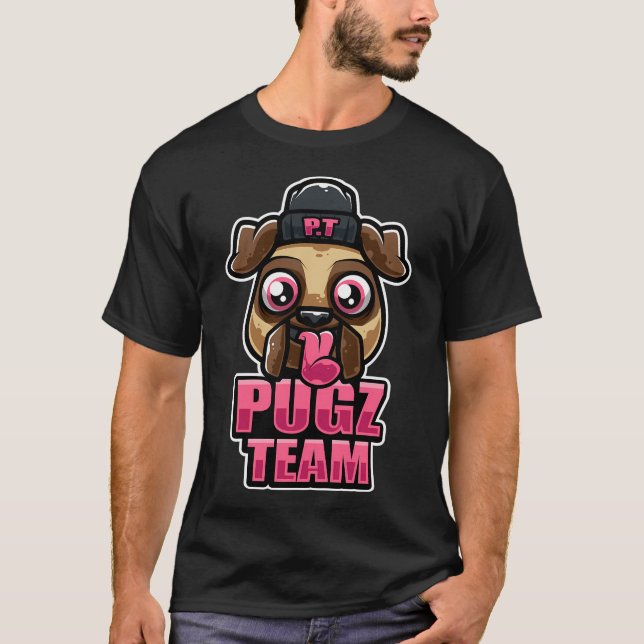T-shirt Bouledogue nain (Devant)