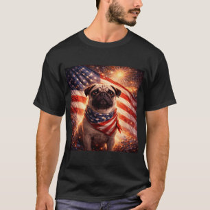 T-shirt Bouledogue Patriote de Rêves