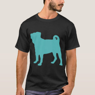T-shirt Bouledogue Rose Menthe