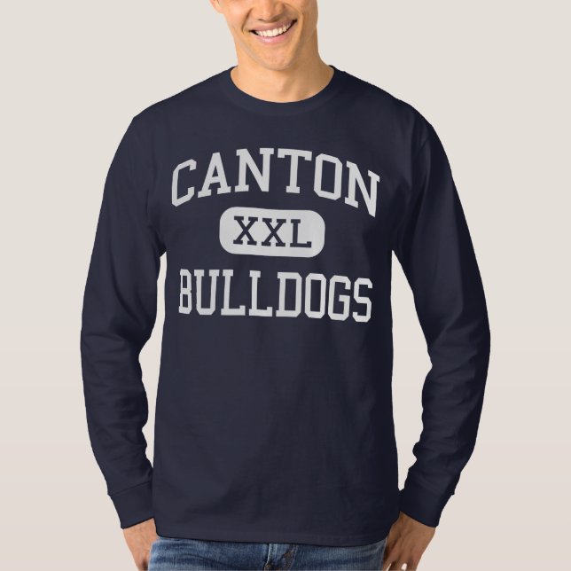 T-shirt Bouledogues Baltimore moyen le Maryland de canton (Devant)