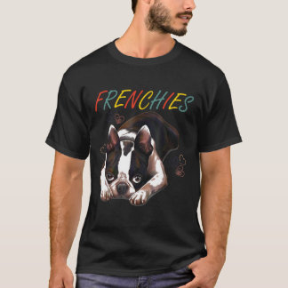 T-shirt Bouledogues français Frenchies