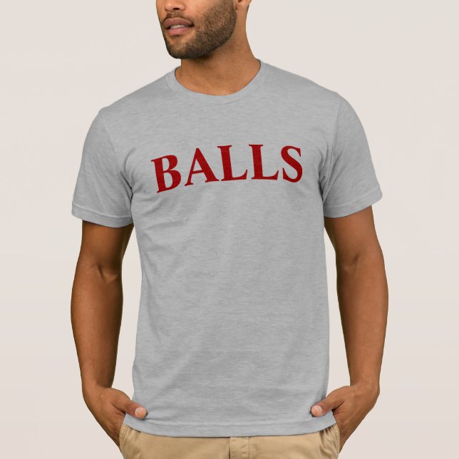 T-SHIRT BOULES (Devant)