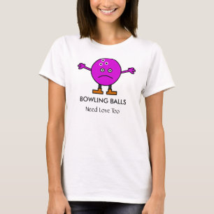 T-shirt Boules de bowling