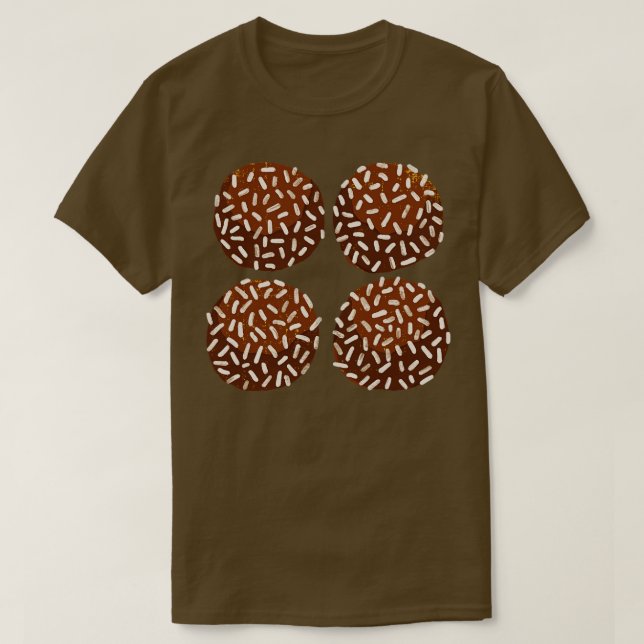 T-shirt Boules de chocolat (Design devant)