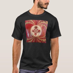 T-shirt Boules de cricket rouge Art Abstrait Design d'impr