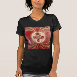 T-shirt Boules de cricket rouge Art Abstrait Design d'impr