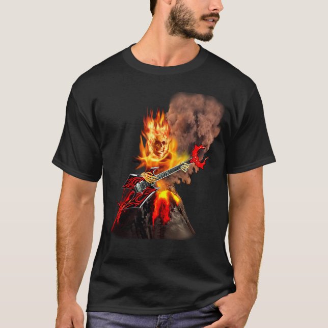 T-SHIRT BOULES DE FEU ÉNORMES (Devant)