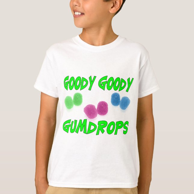 T-shirt Boules de gomme de sucrerie (Devant)