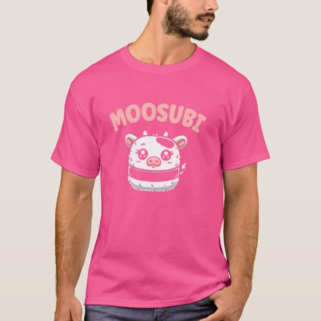T-shirt Boules de riz de nourriture hawaïenne Moosubi Musu (Devant)