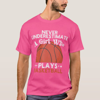T-shirt Boules Filles Ne Sous-Estiment Jamais Une Fille Qu