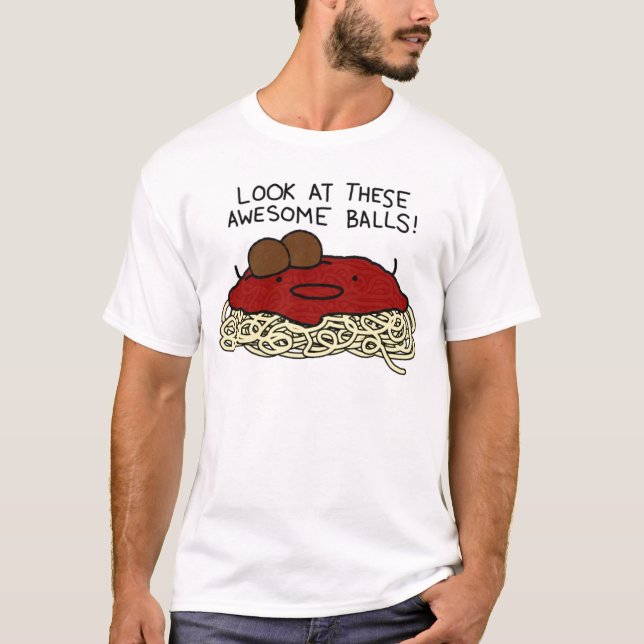 T-shirt Boules impressionnantes (Devant)