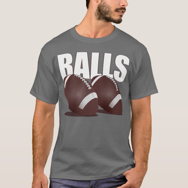 T-shirt BOULES - le football (Devant)