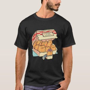 T-shirt Boulettes de chaton Boîte à gâteau de chat drôle