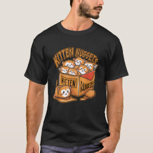 T-shirt Boulettes de chaton Nourriture de jeu de mots Amou