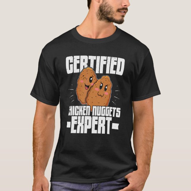 T-shirt Boulettes de Poulet Restauration Rapide Recette 7 (Devant)
