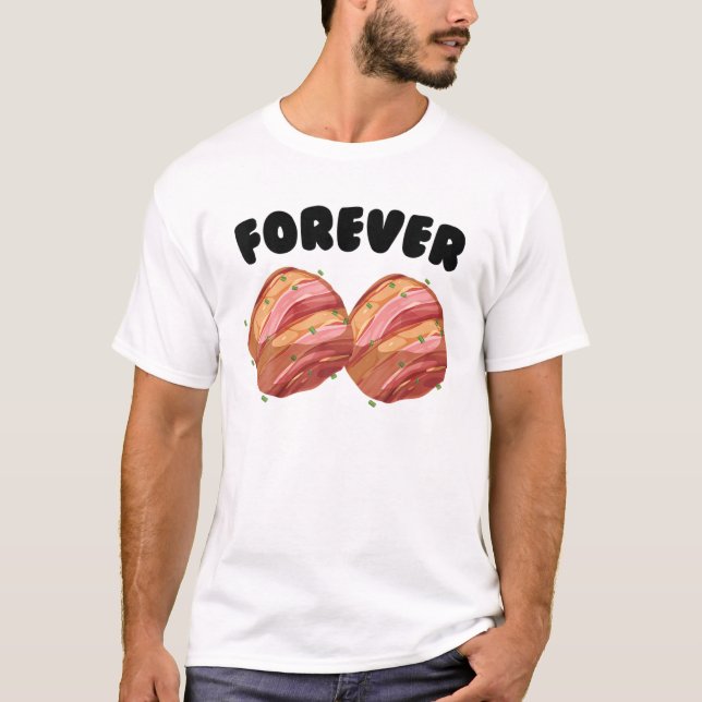 T-shirt Boulettes de viande - Pour toujours - Costume - 2  (Devant)