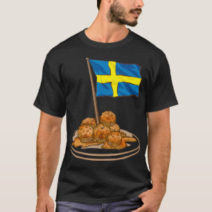 T-shirt Boulettes de viande suédoise Suède Europe Travel