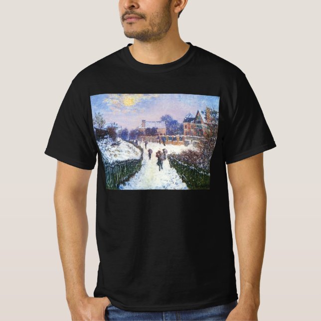 T-shirt Boulevard Saint-Denis, Argenteuil de Claude Monet (Devant)