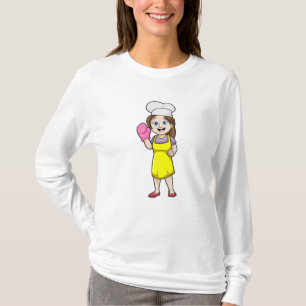 T-shirt Boulon avec tablier de Cuisine et gants de four