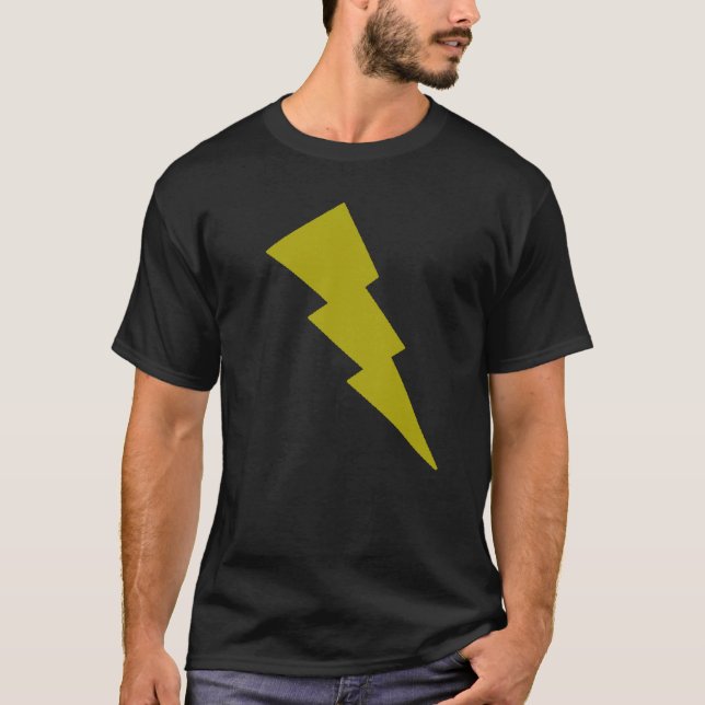 T-shirt boulon de foudre (Devant)