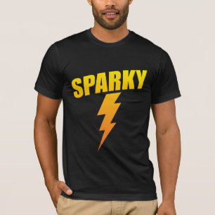 T-shirt Boulon de foudre Sparky drôle de cadeau