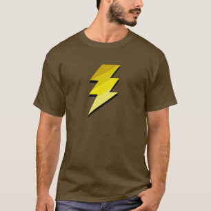 T-shirt Boulon de tonnerre de foudre