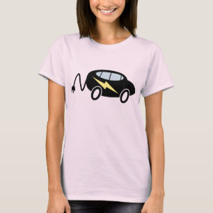 T-shirt Boulon de voiture et de foudre avec la prise