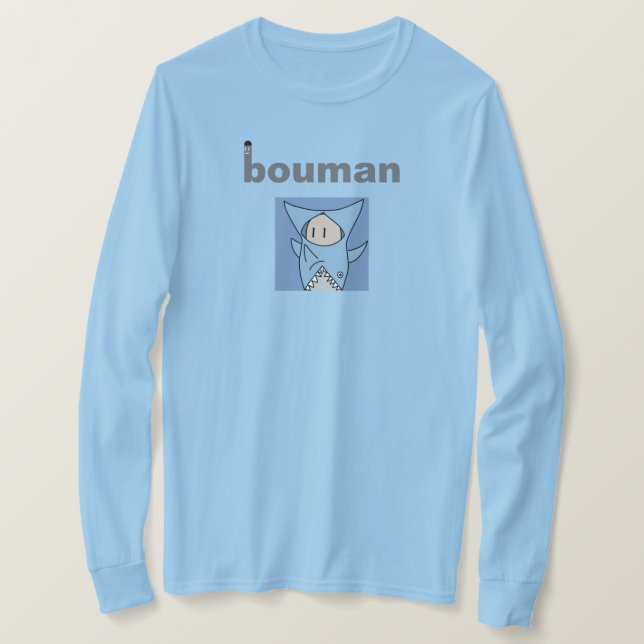 T-shirt bouman63 shark parka (Design devant)