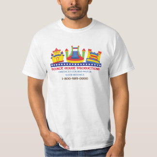 T-SHIRT BOUNCE BOUNCY HOUSE ANNIVERSAIRE FÊTE VOTRE ENTREP