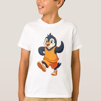 T-shirt "Bounce Mode: Penguin Power Play!"