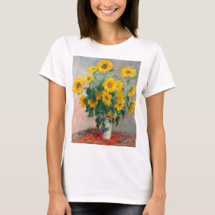 T-shirt Bouqet of Sunflowers par Claude Monet