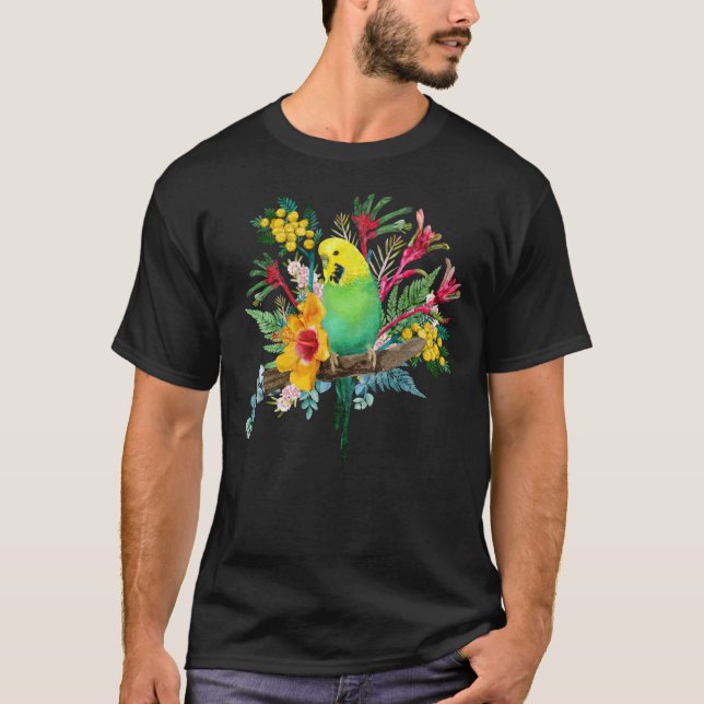 T-shirt Bouquet de Fleur sauvage du budget australien (Devant)