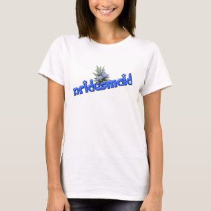 T-shirt Bouquet de fleurs de Bridesmaid