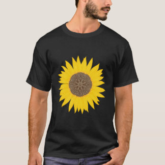 T-shirt Bouquet De Fleurs De Tournesol Féminines Printemps