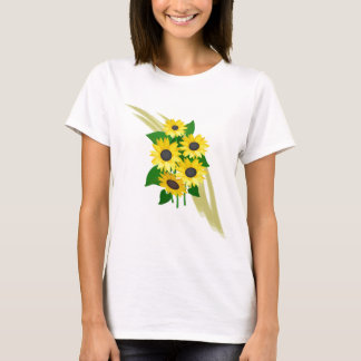 T-shirt Bouquet de tournesols