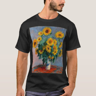 T-shirt Bouquet De Tournesols - Claude Monet