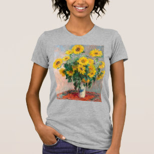 T-shirt Bouquet de tournesols par Monet Impressionniste