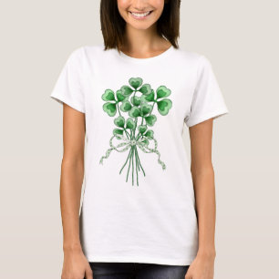 T-shirt Bouquet shamrock