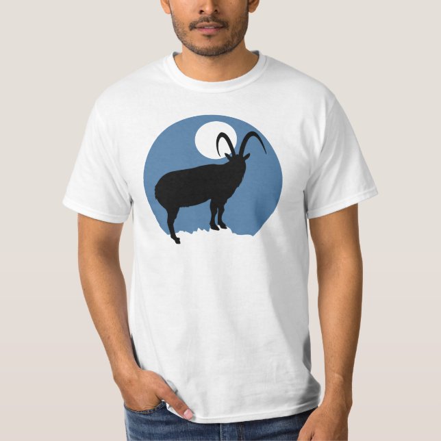 T-shirt Bouquetin de Bezoar (Devant)